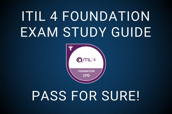 ITIl 4 Foundation study guide exam pass badge logo certificate