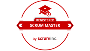 agile registered scrum master badge logo png RSM training certification official value insights