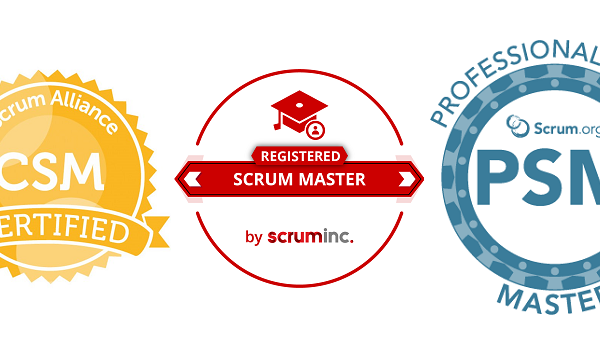 RSM, PSM I, CSM Scrum certificates