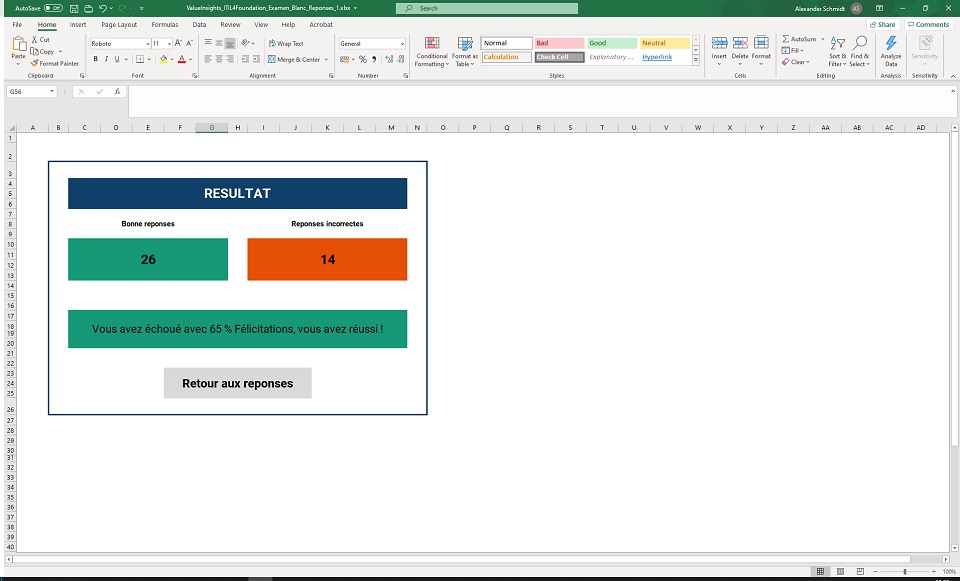 itil 4 préparation à l'examen de base pratique des questions fictives aperçu des valeurs