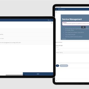 learnify itil 4 foundation master class elearning online course training lms learning switzerland official exam accredited peoplecert axelos mobile android ipad ios