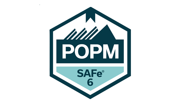 safe for PO PM product owners managers POPM badge sclaed agile transparent logo png
