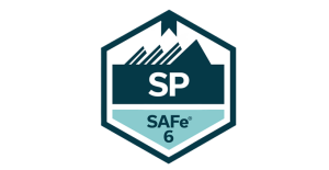 safe for teams practitioner SP scaled agile badge transparent logo png